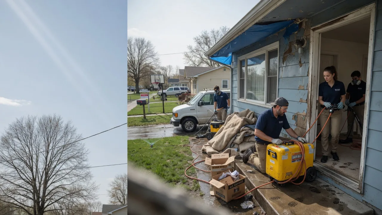 Basement Flood Cleanup in Hamilton, IN near me